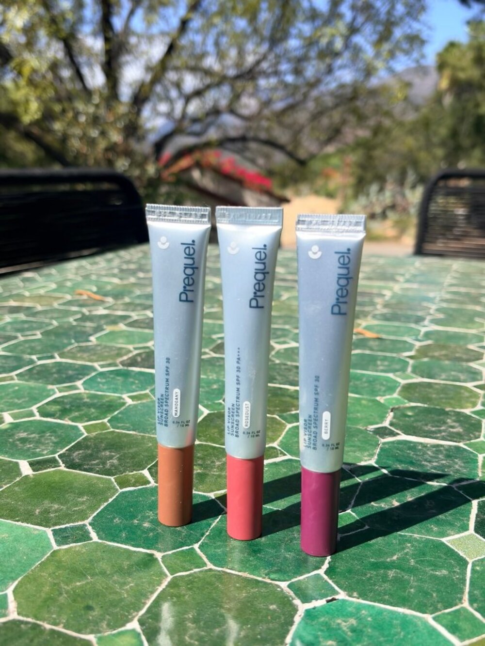 Prequel Lip Visor SPF 30 Tinted Lip Balm Set of 3
